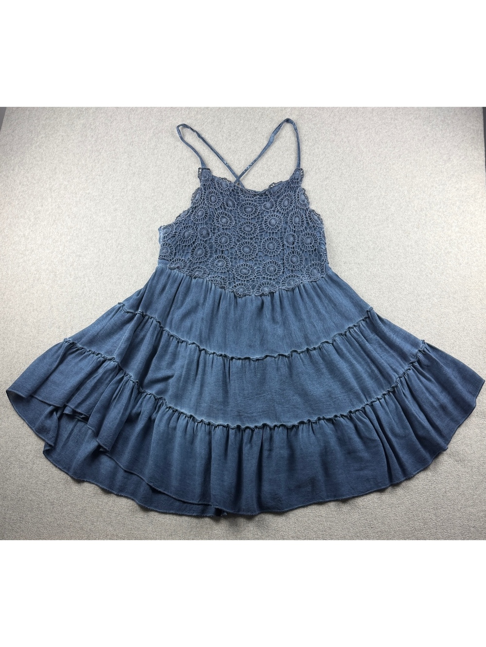 Sea Gypsies crochet boho dress